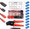 Juego de 55 juegos de conectores servo macho hembra con herramienta de crimpado compatible con JST SYP Futaba para Hitec Spektrum RC