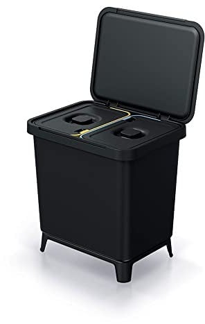 Sistema de clasificación de reciclaje 2 x 10 Litros KEDEN