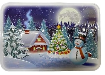 Christmas Scene Shortbread Tin (150g)