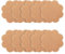 Sibba 10 Stück Brustwarzenabdeckung Frauen Mädchen Pasties Covers Pads Beige Brustblätter Aufkleber Klebeband Pasty Nipless Lift Sticky Silikon Atmungsaktive Dessous Unterwäsche Zubehör Hochzeitskleid