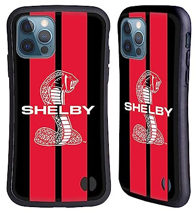 Head Case Designs Offizielle Shelby Rot Autografiken Hybride Handyhülle Hülle Huelle kompatibel mit Apple iPhone 12 / iPhone 12 Pro