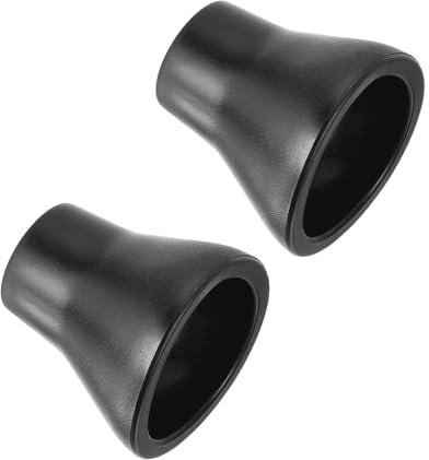 PATIKIL Golf Pelota Agarrador 2 Paquete Putter Agarre Ventosa Recogida Respaldo Guardar para Selector Superior Tubo Mango Negro