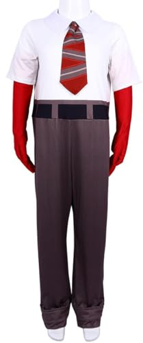 COSUNION Joy Kostüm Kleid Wut Kostüm Anzug Angst Kostüm Outfit Ekel Kostüm Kleid Traurigkeit Kostüm (Stil 3, XL)