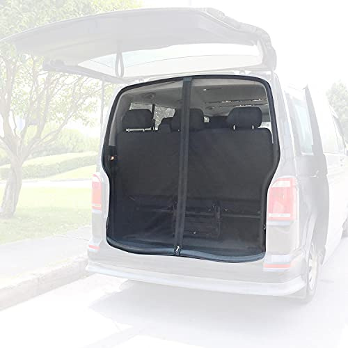 OMAC Moskitonetz Magnetisch Insektenschutz kompatibel mit Renault Trafic 2001-2014 Heckklappe