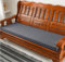 Hoowarm Bankauflage Outdoor 1/2/3-Sitzer Bankkissen Waschbar Abnehmbarem Gartenbank Auflage für Garten Terrasse Schaukel Bankkissen Sofa Boden Sitzkissen(Color:B,Size:70x40x5cm/27.56x15.74in)