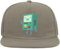 KarolioZonas TV-Serie 02 Snapback Flat Visor Baumwollmischung, Grau, grau, Einheitsgröße