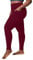 Generisch Körperketten Plus-Size-Leggings mit -Futter und Taschen für Damen, hohe Taille, Workout-Yogahose für den Winter Leggings Kariert Damen (Red, XL)