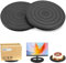 Plato giratorio universal 2 unidades, plato giratorio de 20 cm, plataforma giratoria de 360 grados, mesa giratoria, disco giratorio multifuncional con rodamientos de bolas de acero para monitor, TV,