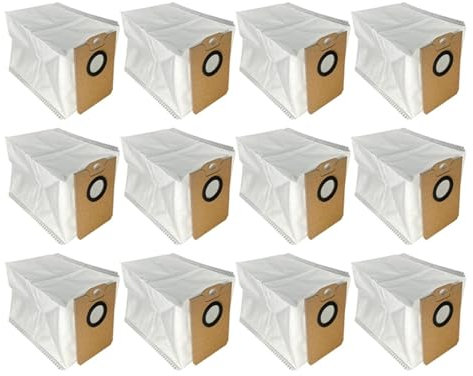 JOZJJ Lot de 12 Sacs à poussière compatibles avec Les aspirateurs Cecotec Conga séries 2499/7490/8290/2299