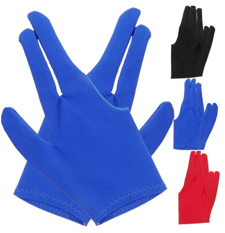 Alasum 8 Stück Teiliges Yoyo Handschuh Set Pool Handschuhe aus Elastischem Atmungsaktivem Material rutschfest und Langlebig Waschbar in Schwarz Rot Weinrot und Blau für Yoyo Tricks und