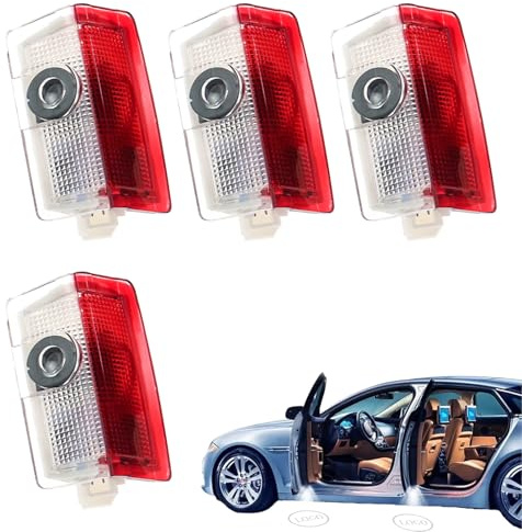 Türlicht Logo Einstiegsbeleuchtung,Autotür LED Licht Logo Projektor 4 Stück Türbeleuchtung Logo Projektor Kompatibel Mercedes Benz für A B C E M G AMG er W166 W176 W205 W212