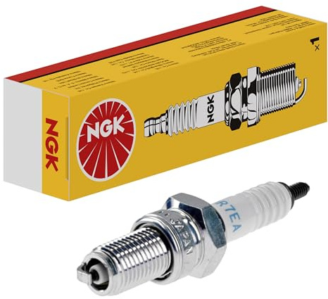 NGK Zündkerze DR9EA, 3437 | Yellow Box | 1 Stück | DR9EA, 3437, Zündkerze