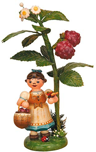 Kleine Figuren & Miniaturen Herbstkind - Himbeere - 13cm - Hubrig Volkskunst