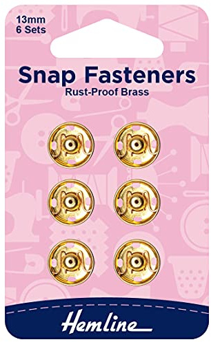 Sew On Metal Press Snap Fasteners