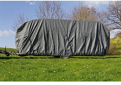 Wohnwagenplane Abdeckung Garage Wohnmobil Ganzgarage Wohnwagen Plane 700x225x220 cm