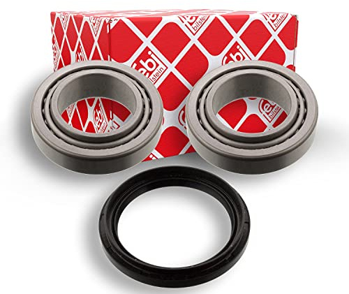 febi bilstein 08132 Radlagersatz mit Wellendichtring und Hülsen, 1 Stück | Kompatibel mit: FORD ESCORT V Express, ESCORT VI Express