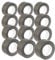 12 Rollen Panzertape, Panzerband, Gewebeband, Duct Tape, Klebeband, Länge 50m, Breite 48mm, Farbe: silber