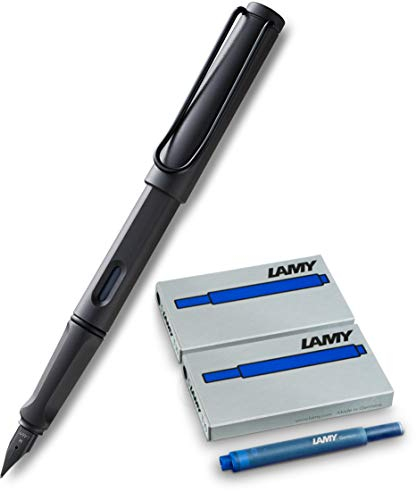 Lamy Füllhalter Safari Umbra (Mit Patronen, Noir mat)