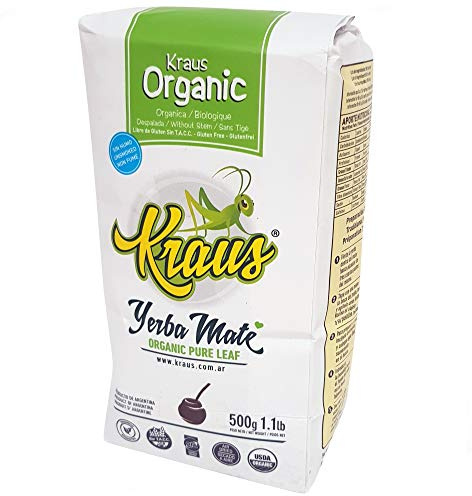 Yerba Mate Kraus pure Feuille organique (2x500gr)