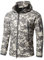 YFNT Herren Taktisch Fleecejacke Camouflage Militär Outdoor Wandern Warm Innenfutter Winddicht Wasserdicht Mantel Jacken Skijacke, Acu, 5XL