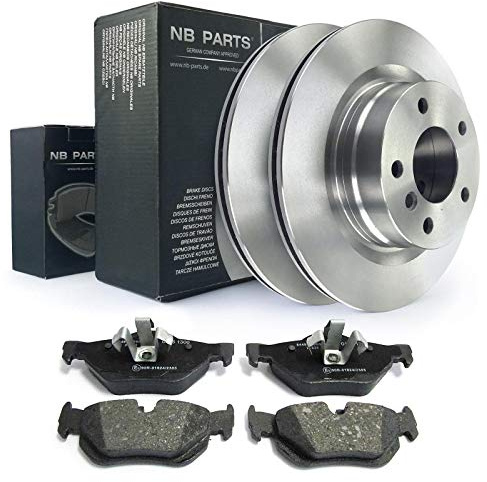 NB PARTS Bremsscheiben 300mm Bremsbeläge Satz hinten passend für BMW 1 E81 E87 3 E90 E93 E92 E91