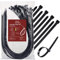 Fascette Plastica Lunghe 65 cm Fascette Elettricista 650mm x 9 mm Fascette Larghe Fascette Resistenti UV Fascetta Nere Autobloccanti Fascette Grandi Per Tubo Esterno 30 Pezzi Fascette In Nylon