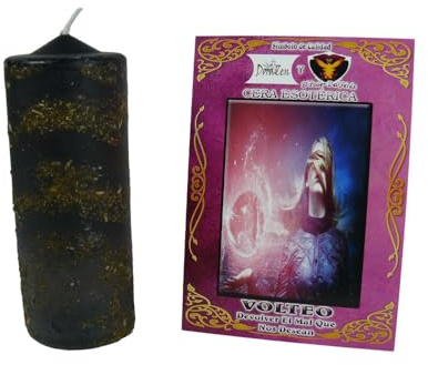 Velón Herbóreo Volteo - Ritual místico para devolver lo que se nos desea - Las Velas de Mariano
