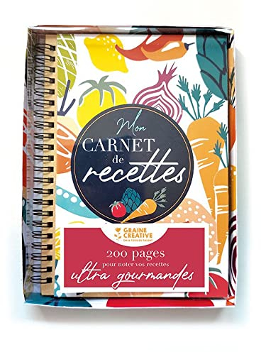 Kit carnet de recettes 'Graine créative'