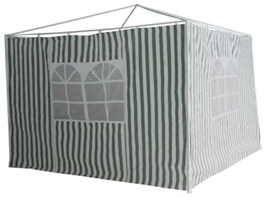 TrendLine Seitenteile zu Pavillon 300 x 300 cm Seitenwand Pavillon 2 Stück