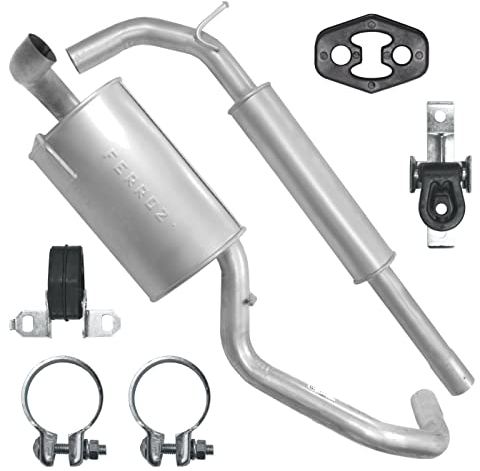 Ferroz Auspuffanlage Schalldämpferset Auspuff für 1.4 TDI 1.7 SDI Seat Arosa VW Lupo