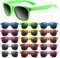 MIAHART 48 Packungen Kinder-Sonnenbrillen, Partygeschenke, Neonfarben, Sonnenbrillen, Großpackung für Outdoor, Strand, Hochzeit, Party, Kindergeburtstag, Partyzubehör