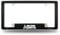 Rico Industries NHL Arizona Coyotes Schwarz 30,5 x 15,2 cm Chrom All Over Automotive Kennzeichenrahmen für Auto/LKW/SUV
