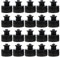 BESPORTBLE 20pcs Push Pull Replacement Caps 28mm Reusable Bottle Lids Bottle Caps Safe Twisted Soda Water Bottles for Outdoor Black
