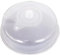 Cloche alimentaire transparente pour micro-ondes avec poignée - Protection anti-éclaboussures avec aérations pour vapeur - Garde le four à micro-ondes propre (1 paquet de 20 cm)
