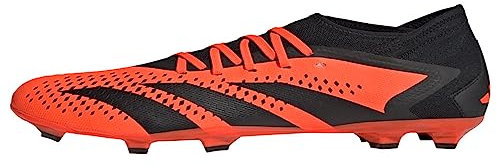 adidas Unisex Predator Accuracy.3 Firm Ground Soccer Shoe, Team Solar Orange/Black/Black, 6.5 UK
