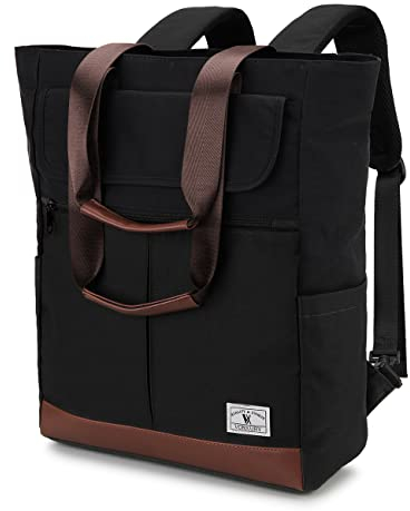 VX VONXURY Rucksack Herren Damen, 15,6 Zoll Laptoptasche Tagesrucksack Wasserdicht Wandelbare Schulrucksack für Universität Arbeits Reisen