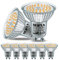 DEIFUA GU10 LED Lampe Warmweiß 2700K 9W 1150 Lumen Ersetzt 120W PAR16 Halogen Leuchtmittel, 6er-Pack, Nicht Dimmbar Reflektorlampen, Flimmerfrei Strahler, Abstrahlwinkel 120° Spot Birnen