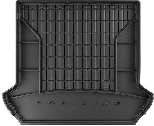 SMK Alfombrilla de Maletero para Volvo XC90 I 2002-2016 Descubra un Nuevo estándar de Viaje con la Bandeja Antideslizante para el Maletero- Alfombrillas para Varias Temporadas