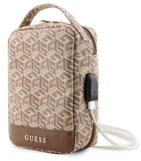 CG MOBILE WONDEE - Guess Sac Organiseur pour Femme avec Port de Chargement USB intégré, Profitez de la Mode comme Style de Vie avec ce Sac Organisateur de Gadgets, Cadeau Guess Original pour Femme