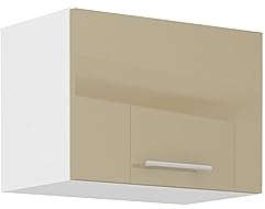 Küche Hängeschrank 50 Lara Cappuccino Hochglanz Küchenzeile Küchenblock