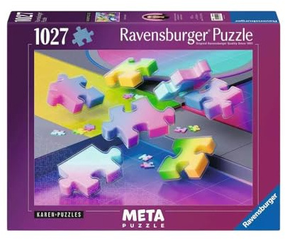 Ravensburger Puzzle 2D 1027 elementów: Gradientowa kaskada, Nowy Design