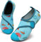 SAGUARO Kinder Badeschuhe Wasserschuhe Jungen Mädchen Schwimmschuhe Strandschuhe Kleinkind rutschfest Barfußschuhe, Touch X, Cerulean Blau, 20/21 EU