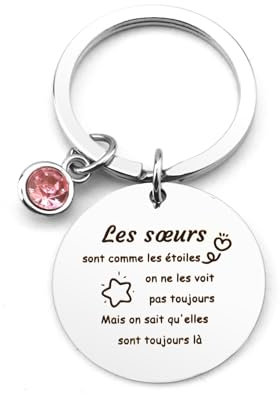 Cadeau Soeur, Cadeau Pour Soeur, Cadeau Pour Ma Soeur, Porte-clés Soeur, Idee Cadeau Soeur, Cadeau Soeur Original, Cadeau Anniversaire Soeur, Idée Cadeau Soeur, Cadeau Soeur Noel