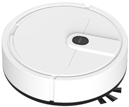 Generico Robot aspirapolvere e scopa,Robot aspirapolvere, Home Potente aspiratore automatico, Potente combinazione di aspirapolvere e scopa per casa, camera da letto, ingresso, bar