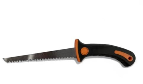 Briconess.com Gipskartonsägeblatt 180 mm Scharfe Zähne Ergonomischer Griff Präzises Schneiden Vielseitig für Heimwerkerarbeiten