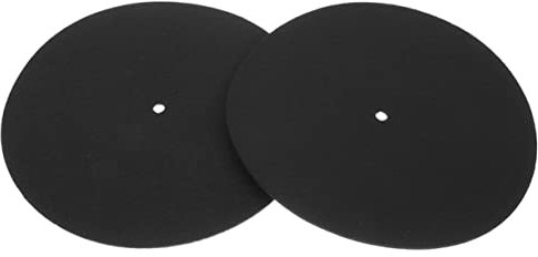 Abaodam 2pcs Vinyl Record Protectors Durable Pads for CD Player and Vinyl Record Players Essential Vinyl Storage Solution for Safe Display and Protection