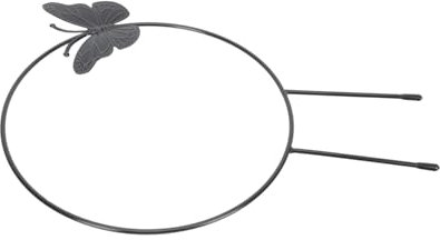 VANZACK Rankenpflanzenstütze Aus Eisen Kletterpflanzen-stützgestell Für Garten Robustes Gestell Für Rankenpflanzen Eisen-gartenpflanzenständer Naturbelassene Pflanzenhilfe