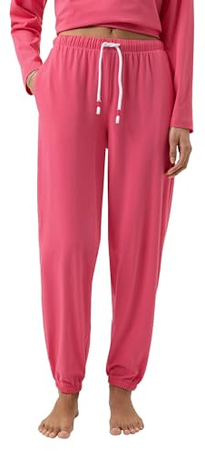 Mey Nachtwäsche Serie Solid Love Damen Yoga Pants Paradise Pink (XL)
