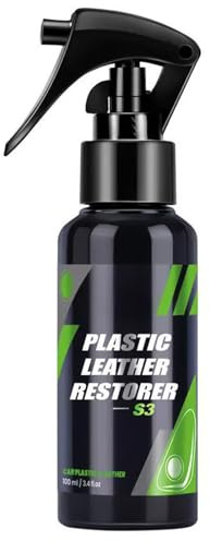 FadeFix Pro Nexa, Nexa Plastic Restorer, Nexa Kunststoff-Restaurator, Kunststoffteile Kristalline Beschichtung, Restaurator für Gummipflege, Kunststoffpflege Auto für Innen & Außen (100ML)