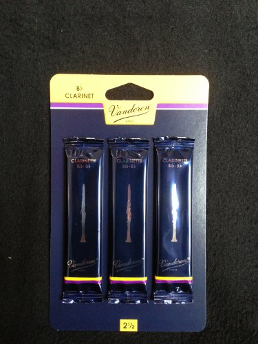 VANDOREN Reeds Klarinette Bb 2,5 Traditional (3 Stück)